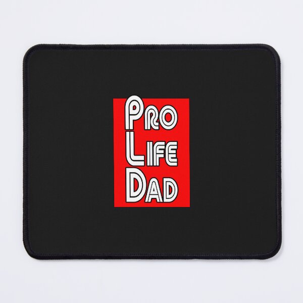 Item preview, Red box, Pro Life Dad Line retro letters designed and sold by Patrick Chastain.