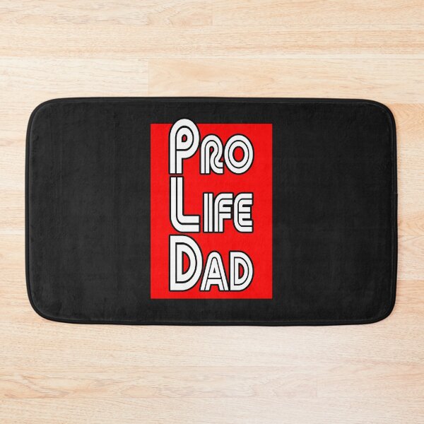 Item preview, Red box, Pro Life Dad Line retro letters designed and sold by Patrick Chastain.