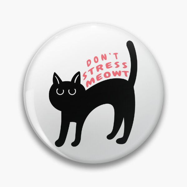 Item preview, Copy of Don't stress meowt. Cat lovers funny design designed and sold by MOONINSPIRATION.