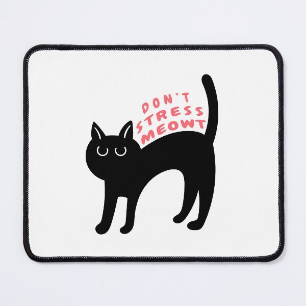 Item preview, Copy of Don't stress meowt. Cat lovers funny design designed and sold by MOONINSPIRATION.