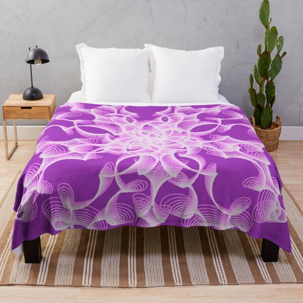 Item preview, Abstract Flower in Lilac designed and sold by Shapes-Mania.