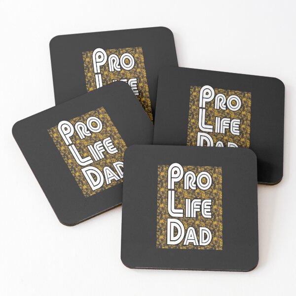 Item preview, Yellow trees, Pro Life Dad Line retro letters designed and sold by Patrick Chastain.