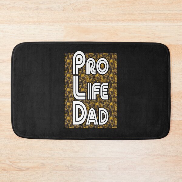 Item preview, Yellow trees, Pro Life Dad Line retro letters designed and sold by Patrick Chastain.