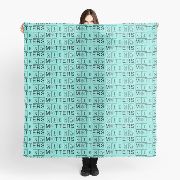Science Matters Periodic Table Scarf