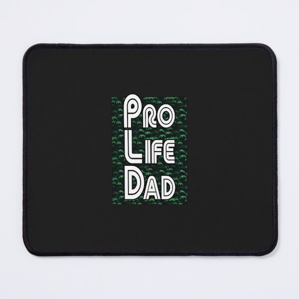 Item preview, Green black trees, Pro Life Dad Line retro letters designed and sold by Patrick Chastain.