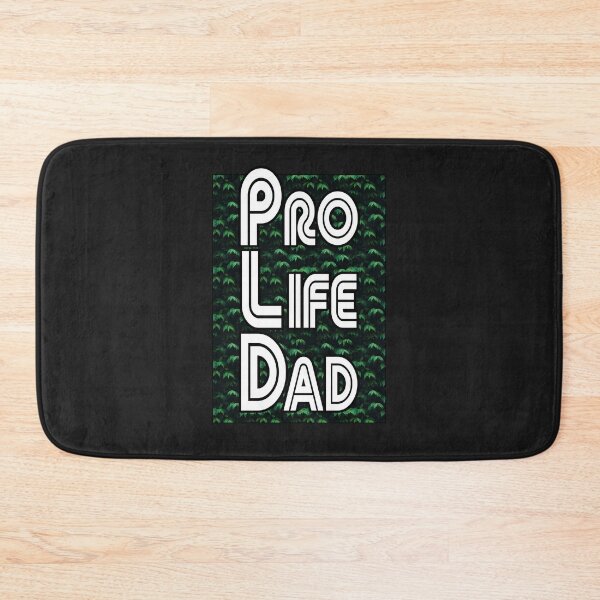 Item preview, Green black trees, Pro Life Dad Line retro letters designed and sold by Patrick Chastain.