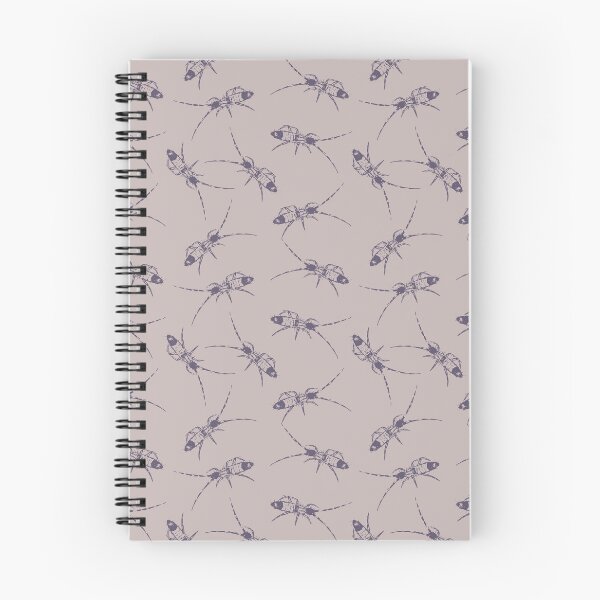 Item preview, Springtail pattern in beige and purple designed and sold by spineless-art.