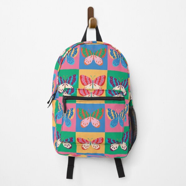 Item preview, Retro Vintage Beautiful Butterflies Color Block Pop Art designed and sold by bolimj.