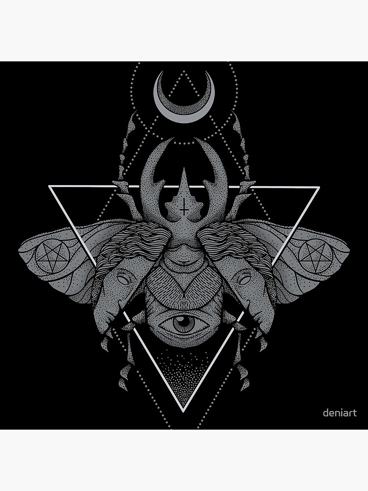 Occult Beetle by deniart