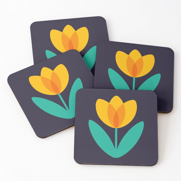 Item preview, Yellow Tulip in Midnight by Suzie London designed and sold by SuzieLondon.