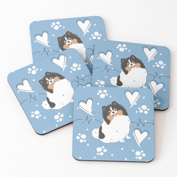 Item preview, LOVE Tri Color Pomeranian designed and sold by Lulupainting.
