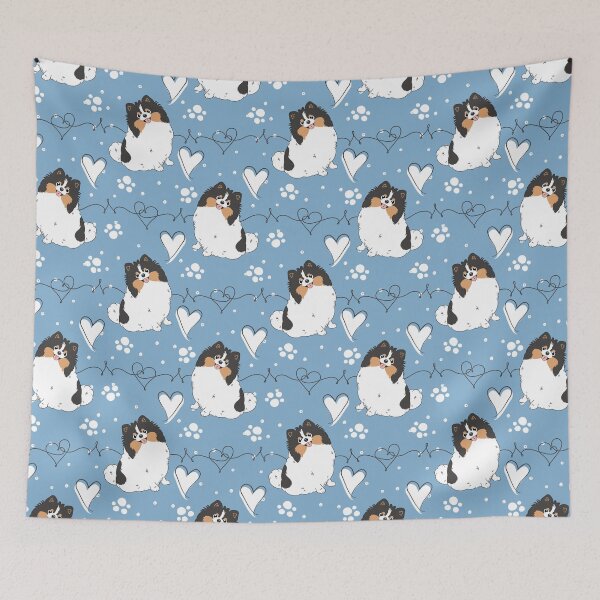 Item preview, LOVE Tri Color Pomeranian designed and sold by Lulupainting.