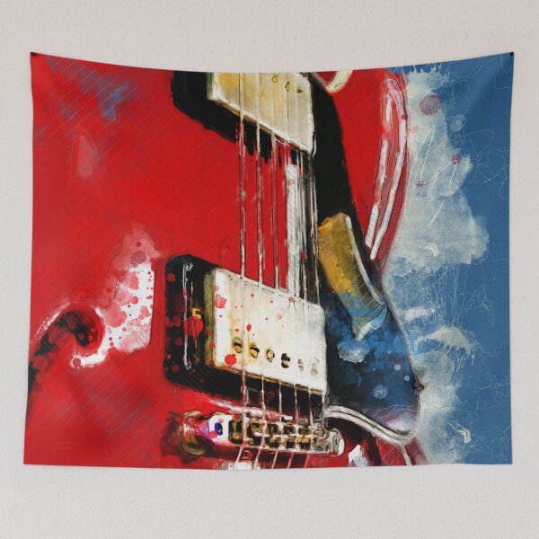 Item preview, Guitar music art #guitar #music designed and sold by JBJart.