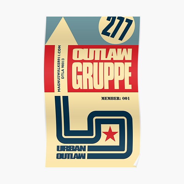 "Magnus Walker Urban Outlaw Merch and Apparel " Poster by Infms05