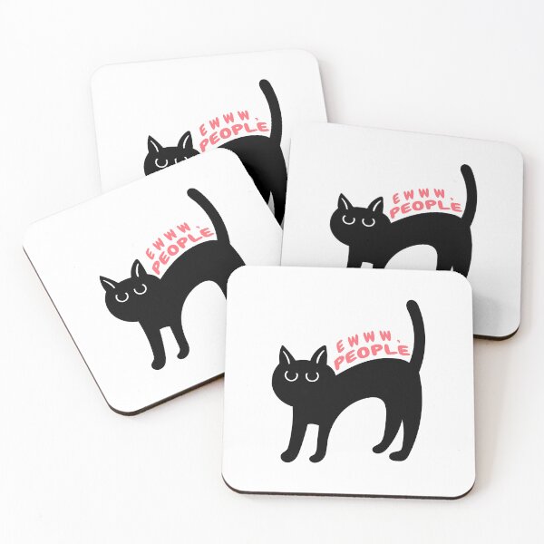 Item preview, Ew People - Funny cat - cat lover designed and sold by MOONINSPIRATION.