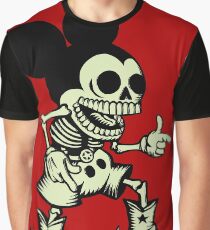 Skull mouse Graphic T-Shirt