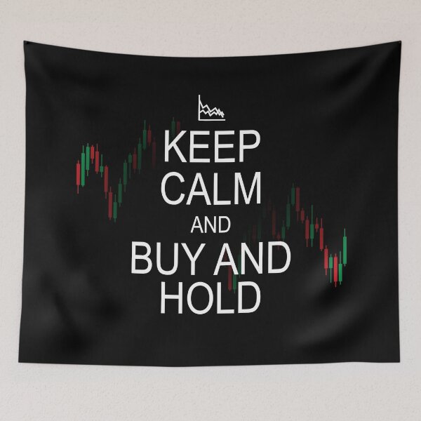 Item preview, Keep Calm and Buy and Hold (white text) designed and sold by OlivDesignsCo.