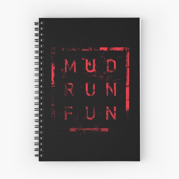 Item preview, Mud Run Fun Tough Mudder RED Trail Running and Marathon designed and sold by BOBSMITHHHHH.