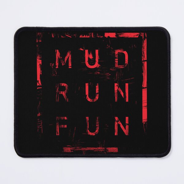Item preview, Mud Run Fun Tough Mudder RED Trail Running and Marathon designed and sold by BOBSMITHHHHH.
