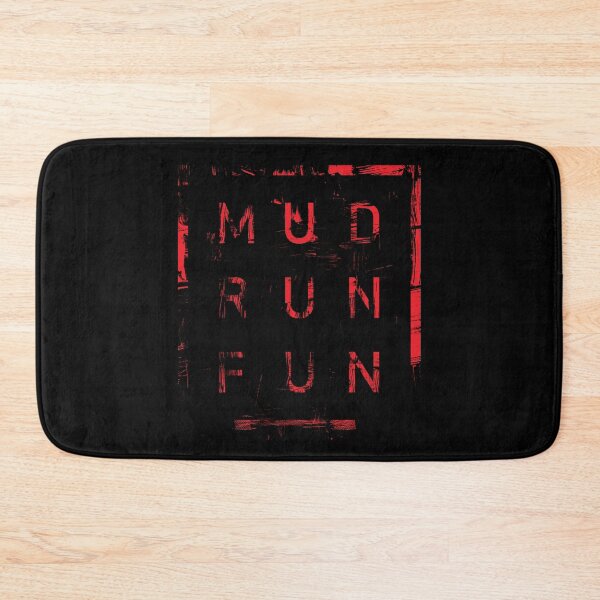 Item preview, Mud Run Fun Tough Mudder RED Trail Running and Marathon designed and sold by BOBSMITHHHHH.