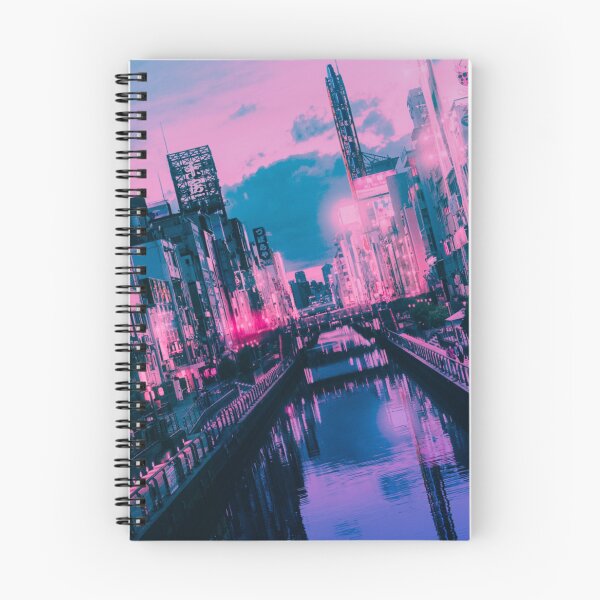 Item preview, Osaka Dotonbori Ebisu Bridge Canal Vapor Lofi City Neon Nightscape - Namba District - Bokeh Light Leaks Artwork - Anime Aesthetic (Version 3) designed and sold by Cawaiico.