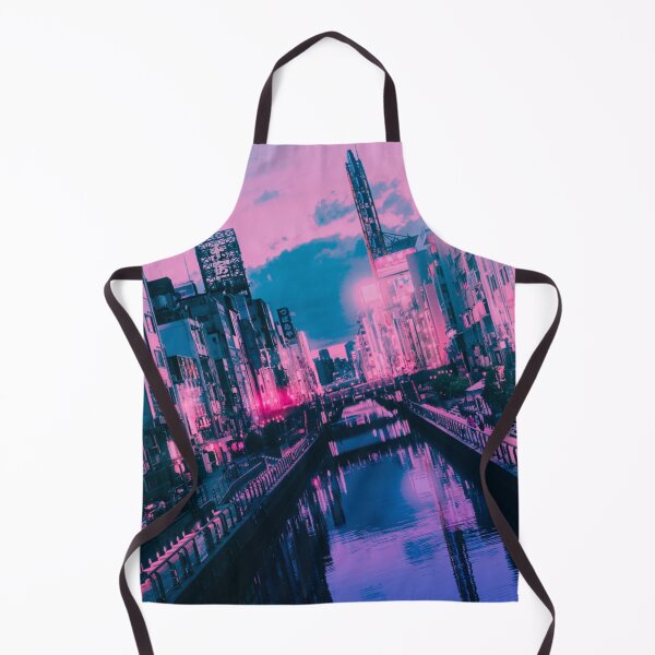 Item preview, Osaka Dotonbori Ebisu Bridge Canal Vapor Lofi City Neon Nightscape - Namba District - Bokeh Light Leaks Artwork - Anime Aesthetic (Version 3) designed and sold by Cawaiico.