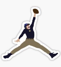 Harbaugh Jumpman Sticker