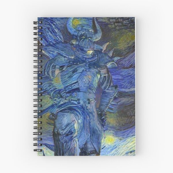 Item preview, Sarevok Anchev from Baldur's Gate in Starry Night Style designed and sold by weirdo97.