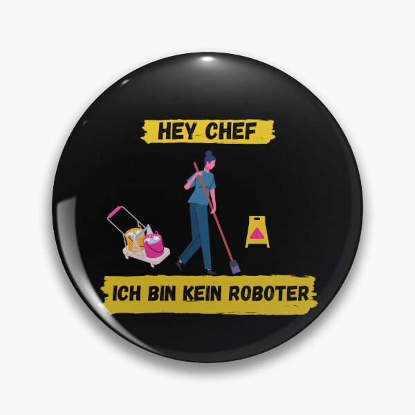 Item preview, Putzfrau-Ich bin kein roboter chef designed and sold by imagine99.