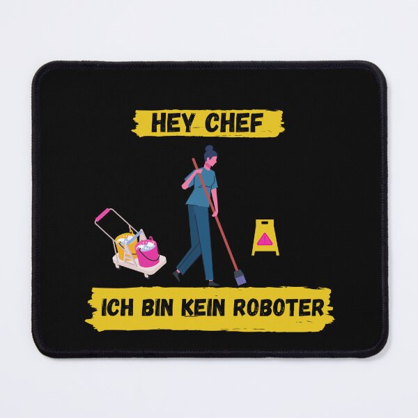 Item preview, Putzfrau-Ich bin kein roboter chef designed and sold by imagine99.
