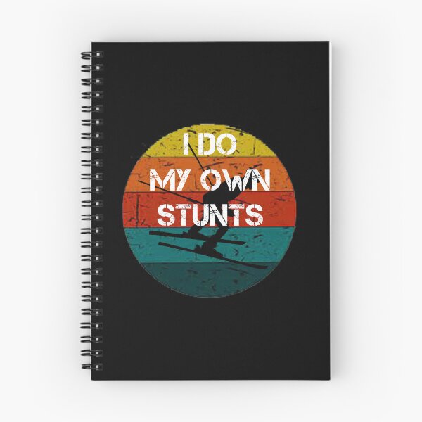 Item preview, Funny Skiing I Do My Own Stunts designed and sold by rachidhaz.