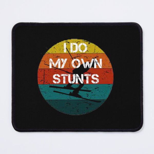 Item preview, Funny Skiing I Do My Own Stunts designed and sold by rachidhaz.