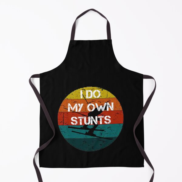 Item preview, Funny Skiing I Do My Own Stunts designed and sold by rachidhaz.