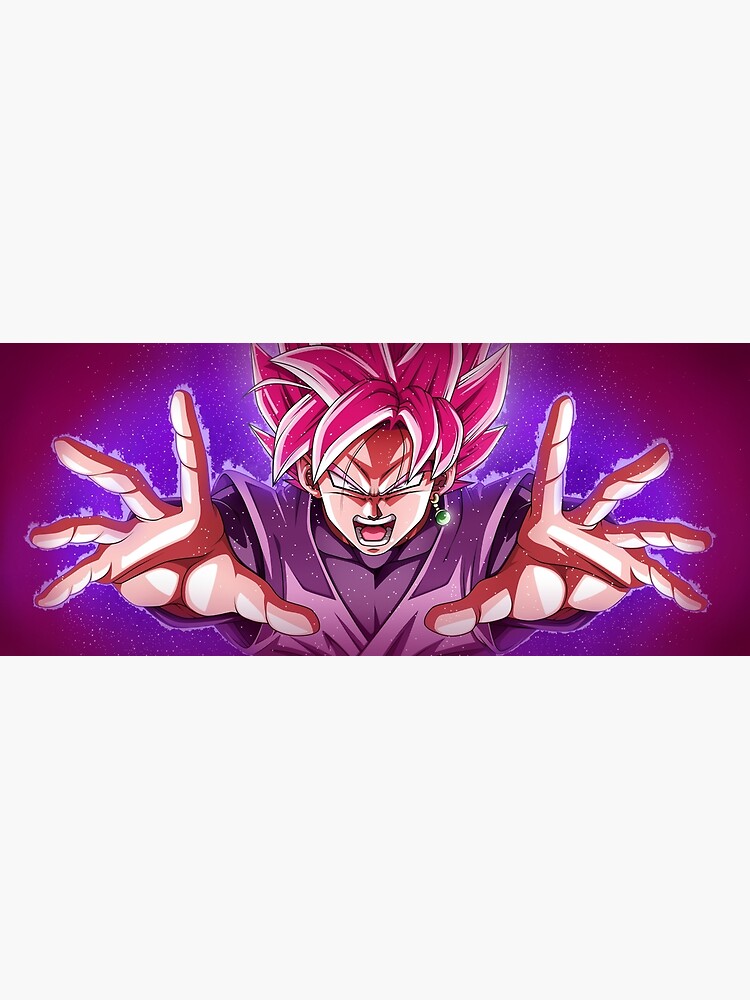 Goku Black Super Rose Power Sticker for Sale by CharlesMulder