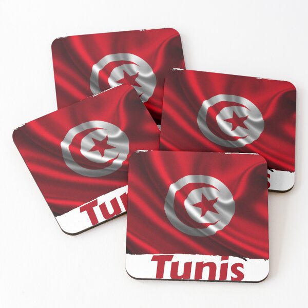 Item preview, Tunis Flag designed and sold by HopaHope.
