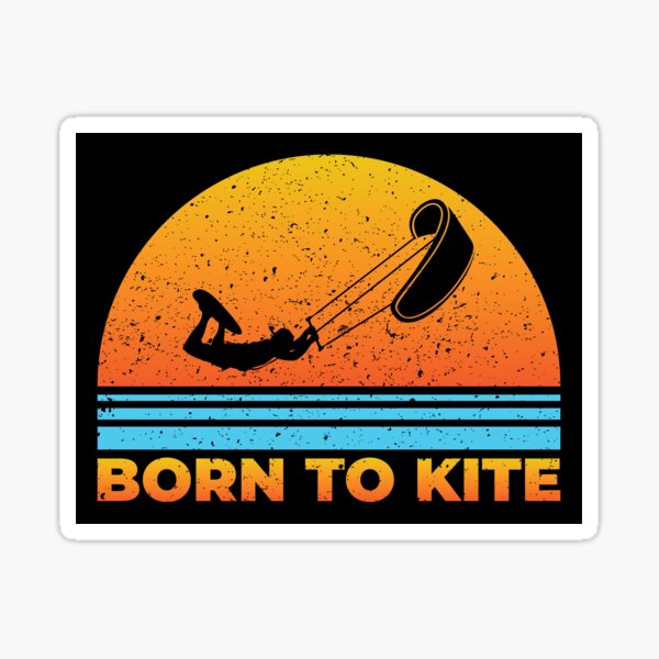 Item preview, Kitesurf Vintage, Kitesurf - Born to Kite designed and sold by EstelleStar.