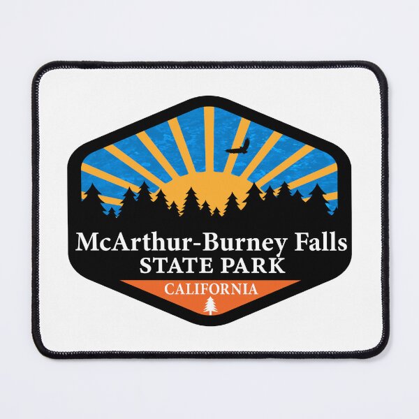 Item preview, McArthur Burney Falls State Park California designed and sold by DESTINATIONS DECAL.