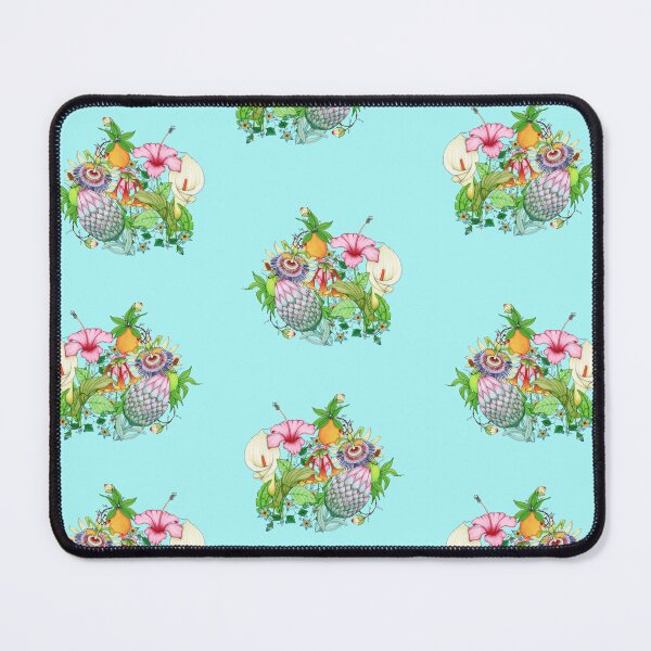 Item preview, Tropical Flora Turquoise designed and sold by SarahCBrooks.