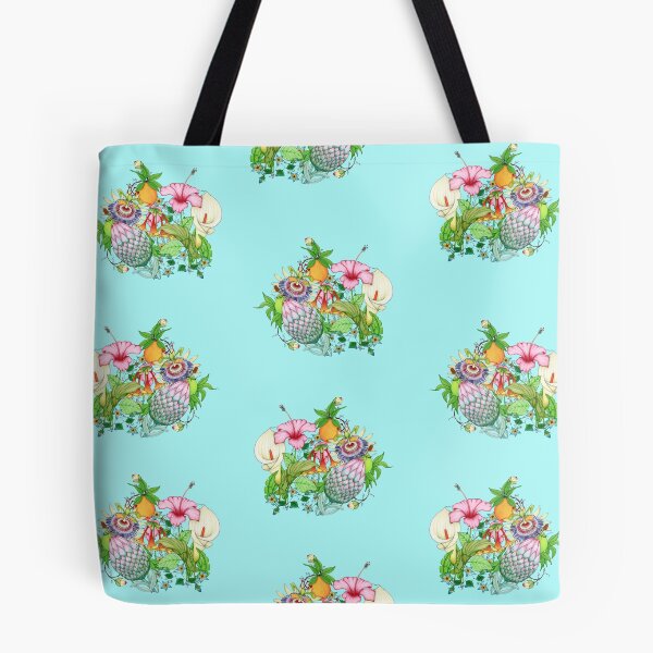 Item preview, Tropical Flora Turquoise designed and sold by SarahCBrooks.