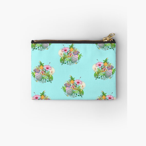 Item preview, Tropical Flora Turquoise designed and sold by SarahCBrooks.