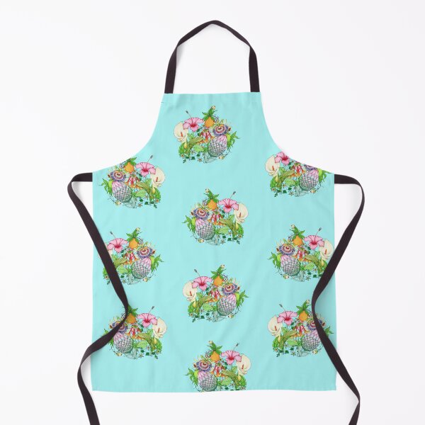 Item preview, Tropical Flora Turquoise designed and sold by SarahCBrooks.