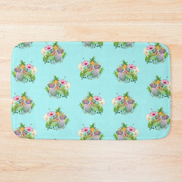 Item preview, Tropical Flora Turquoise designed and sold by SarahCBrooks.