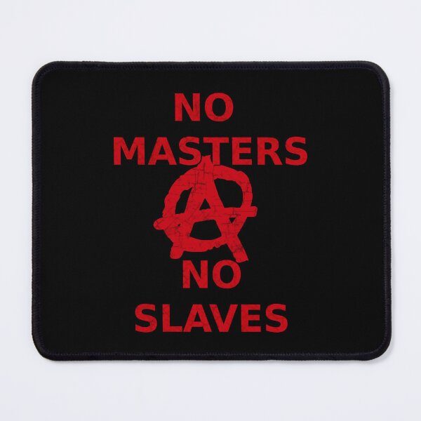 Item preview, No Masters No Slaves designed and sold by Brad Chambers.