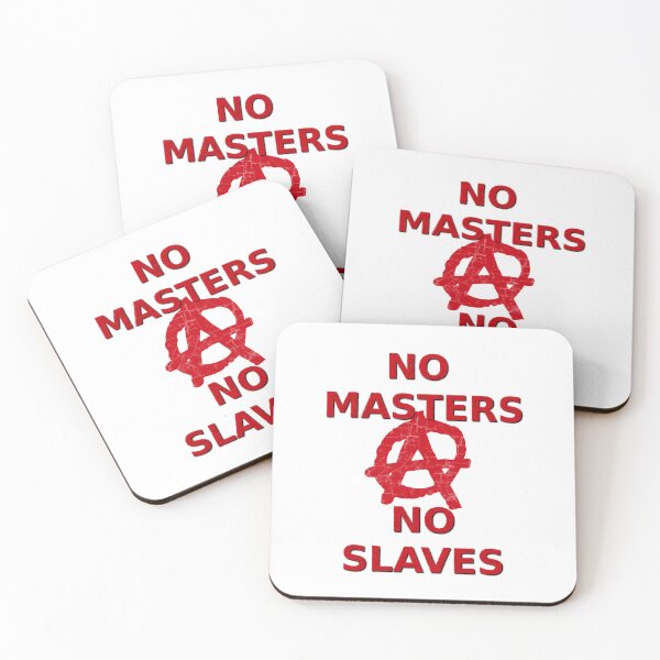 Item preview, No Masters No Slaves designed and sold by Brad Chambers.