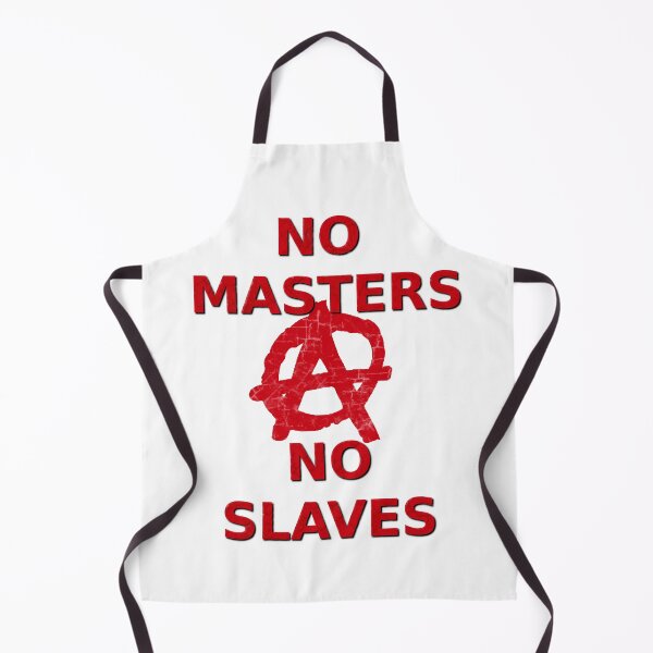 Item preview, No Masters No Slaves designed and sold by Brad Chambers.