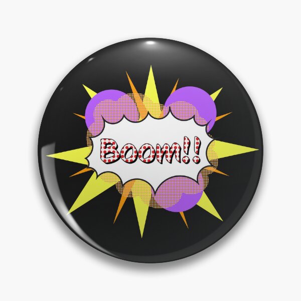 Item preview, exploding pop art design boom designed and sold by FethiC.