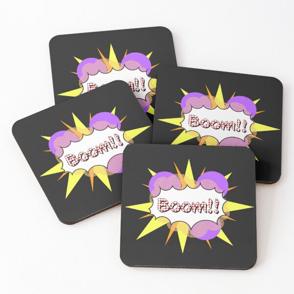 Item preview, exploding pop art design boom designed and sold by FethiC.