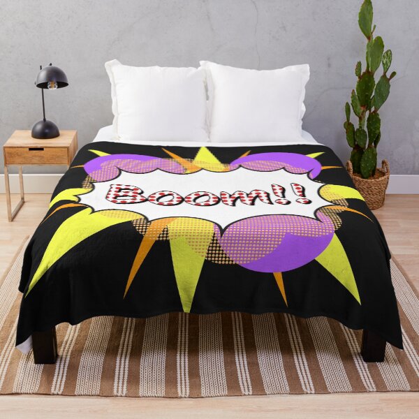 Item preview, exploding pop art design boom designed and sold by FethiC.