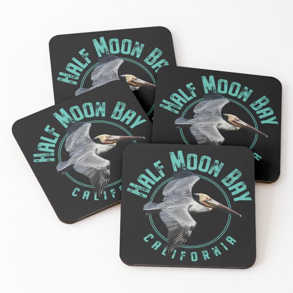 Item preview, Half Moon Bay California Pelican Design designed and sold by Futurebeachbum.