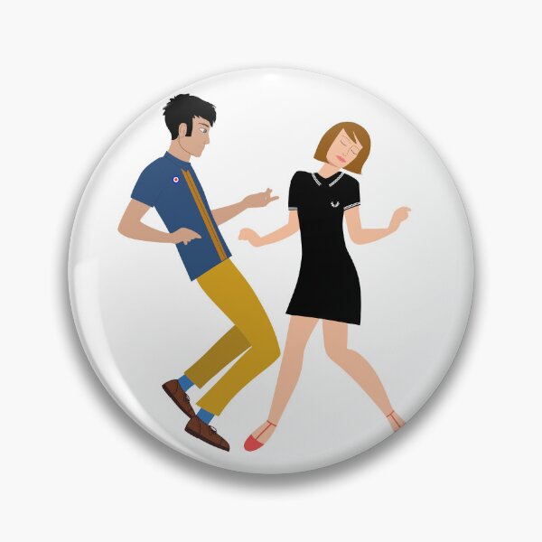 Item preview, Northern Soul dancing couple designed and sold by BeaQueipo.